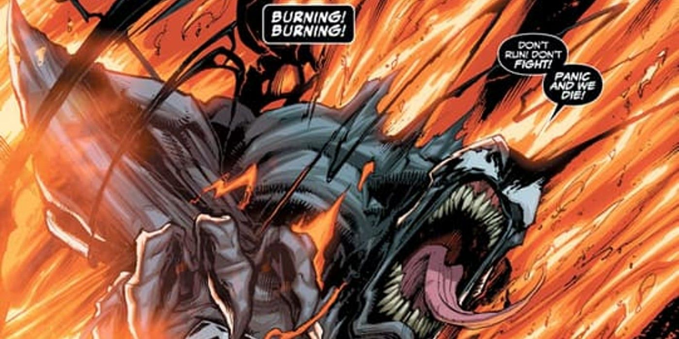 Venom Symbiote Weakness to Fire