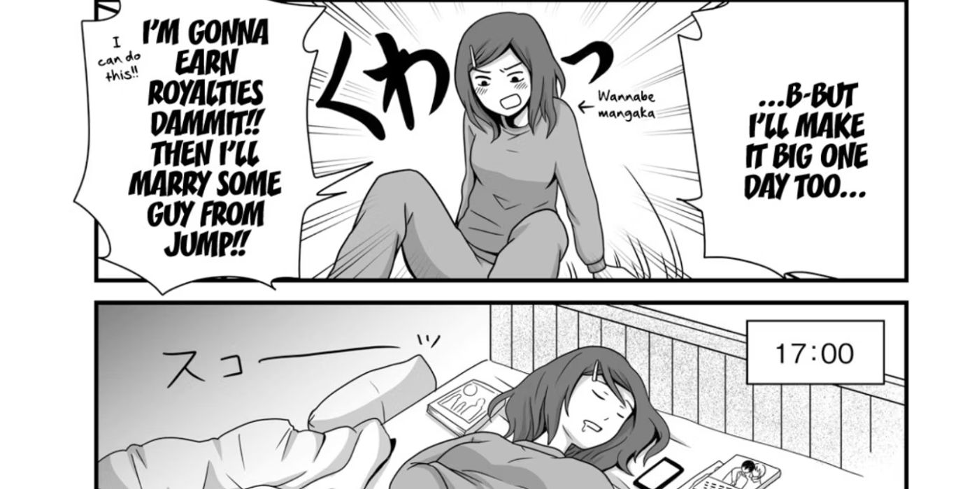 Wasteful Days of High School Girls Manga Panel-1