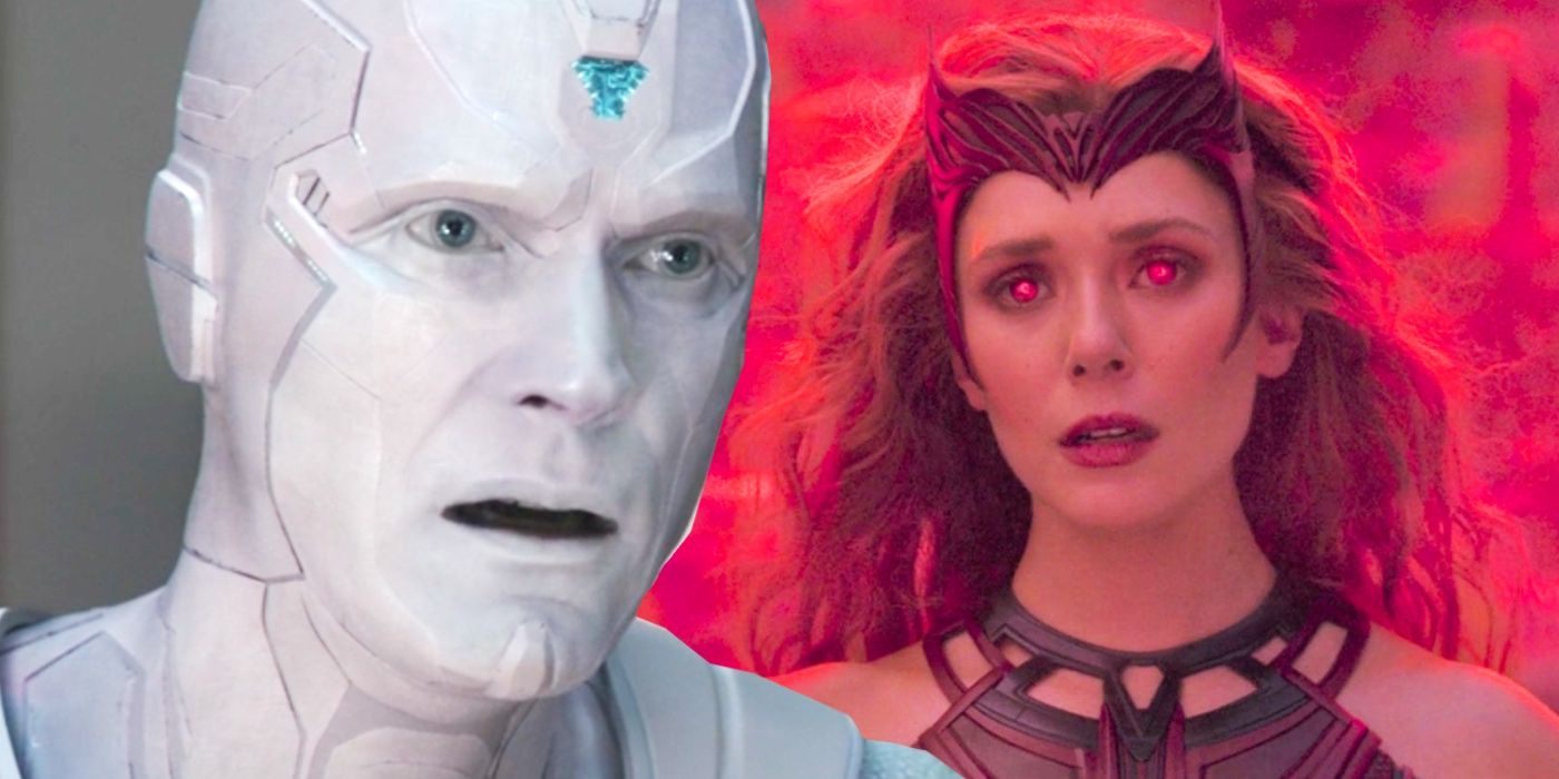 Cut Scarlet Witch & White Vision Meet-Up Revealed In WandaVision ...