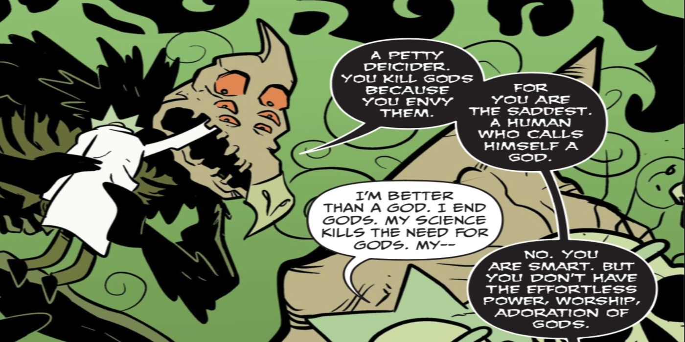 Rick and Morty: Rick fighting Vultureperson.
