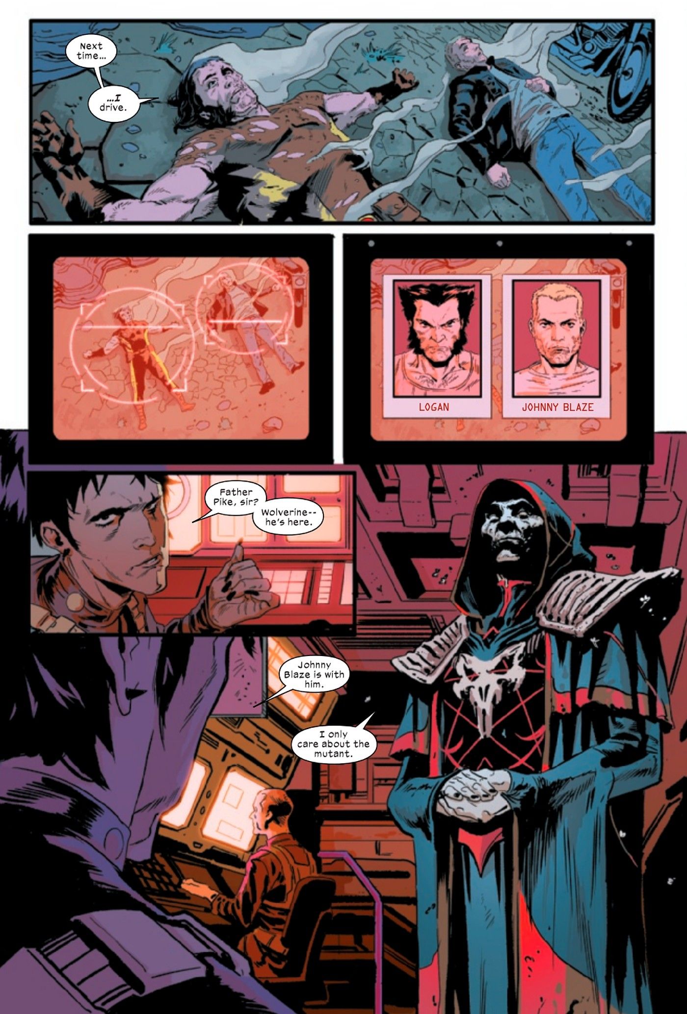 wolverine 36 comic preview cover ghost rider page 3