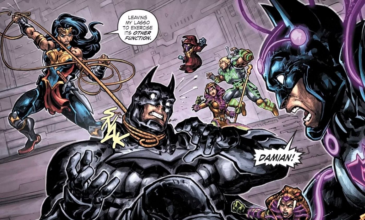 Wonder Woman Kills Damian Wayne Injustice