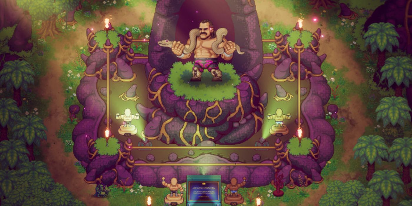 Wrestlequest Jake the Snake Statue