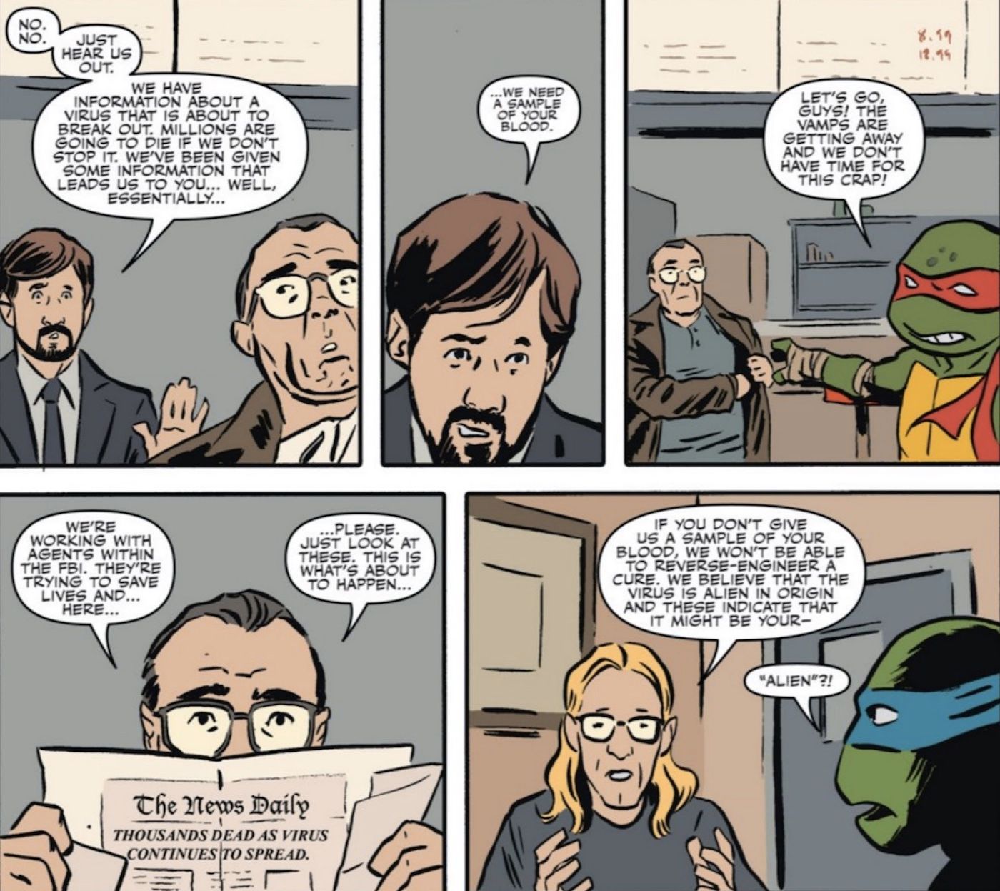 X-Files TMNT 1