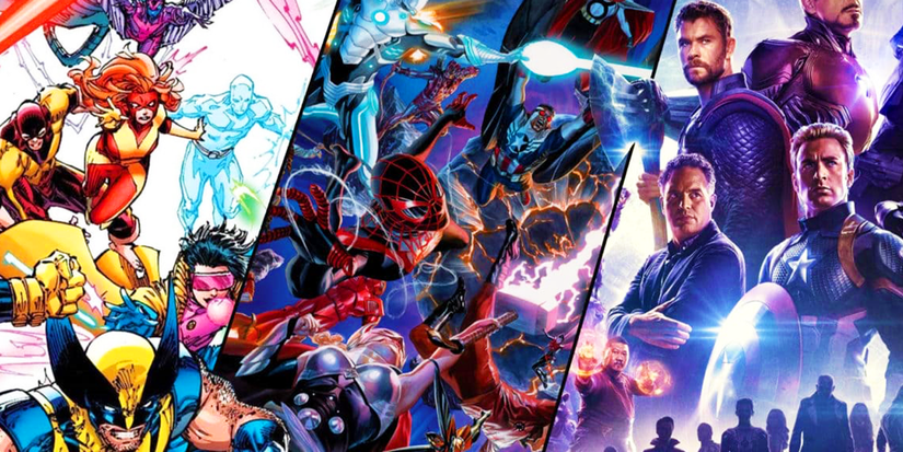 X-Men and Avengers in MCU Secret Wars