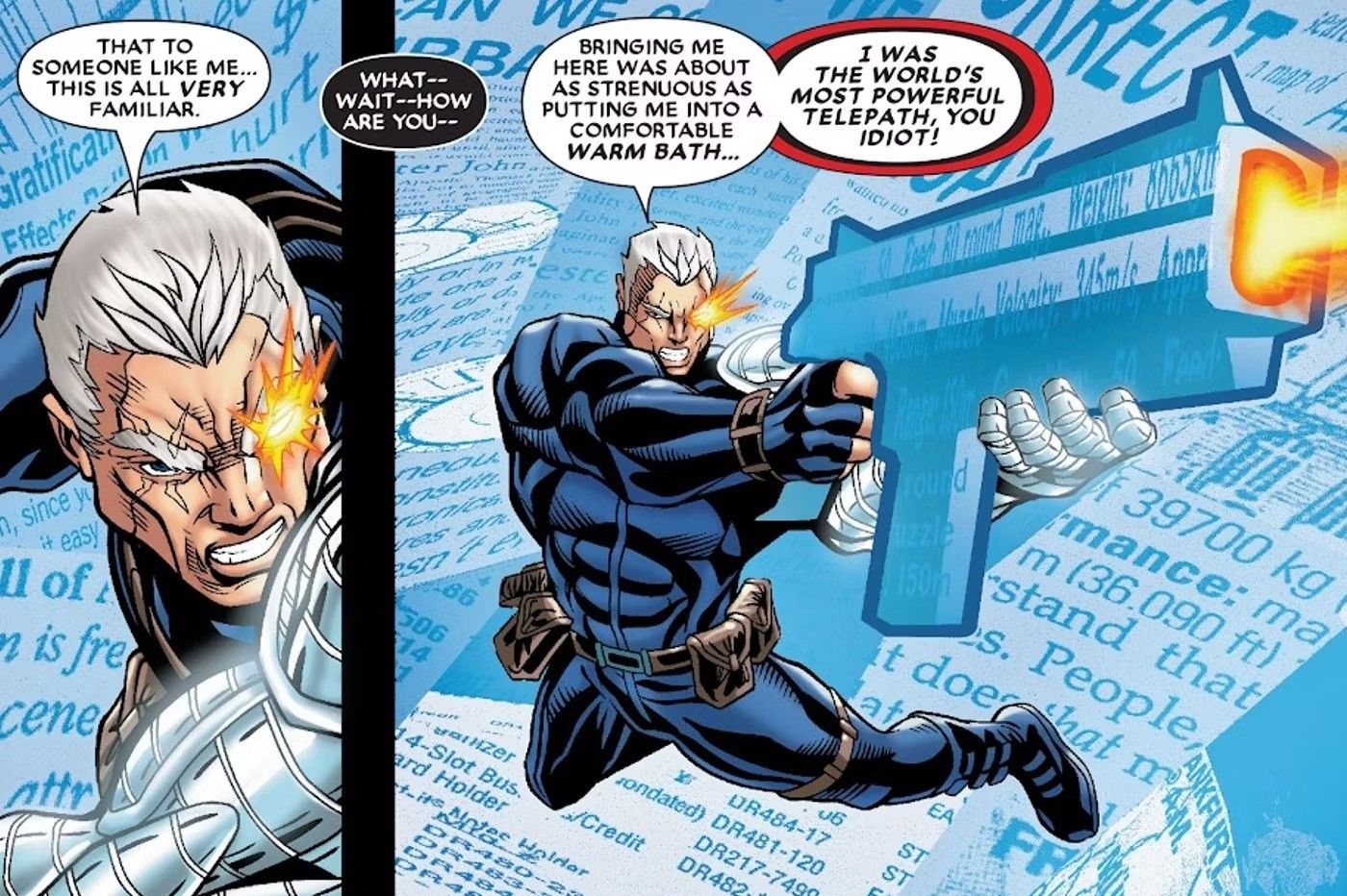 x-men cable powers