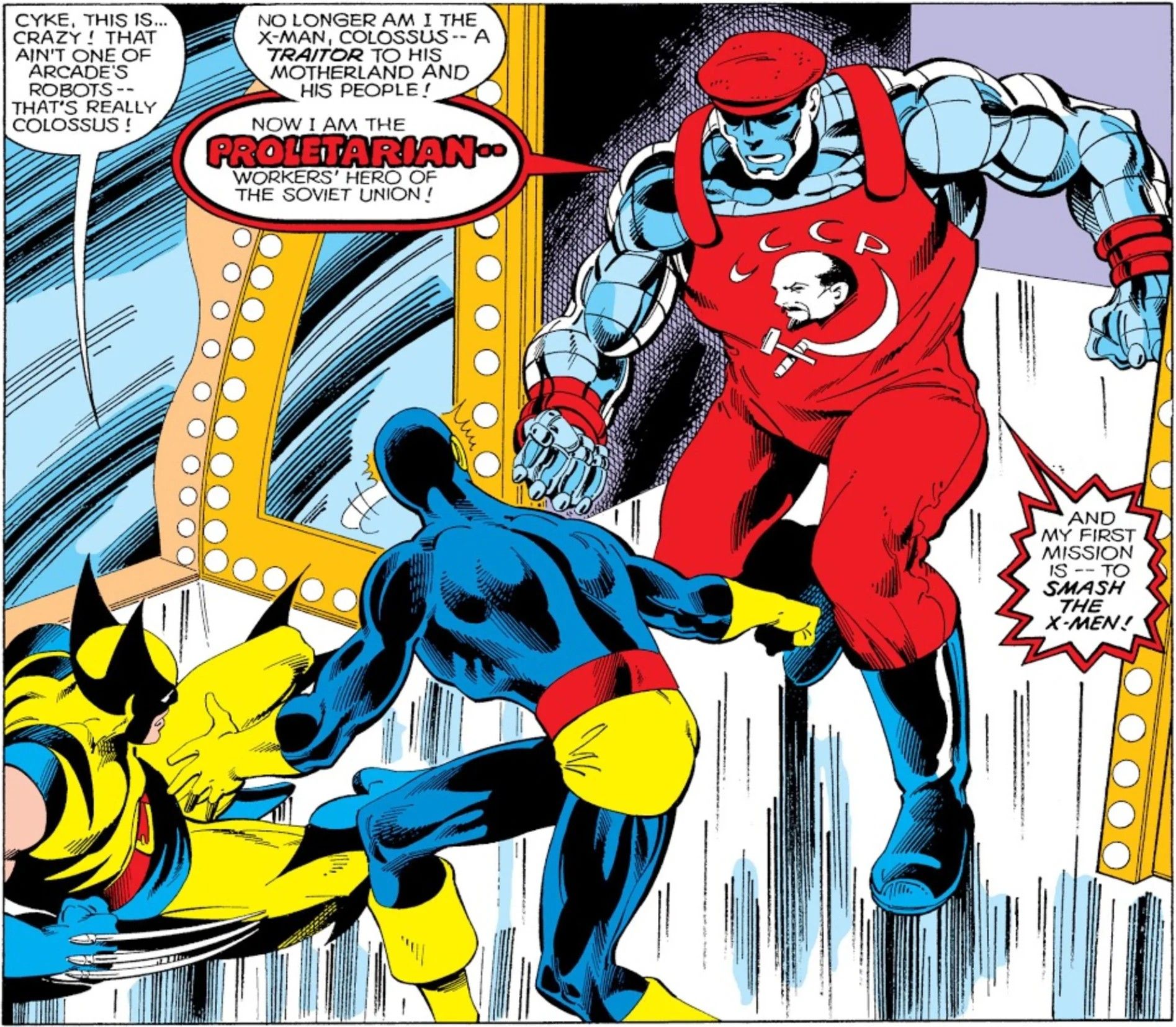 x-men colossus proletariat