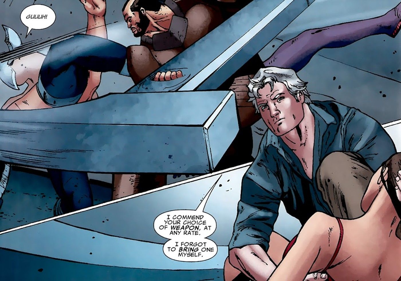 X-MEN MAGNETO VS Martillo