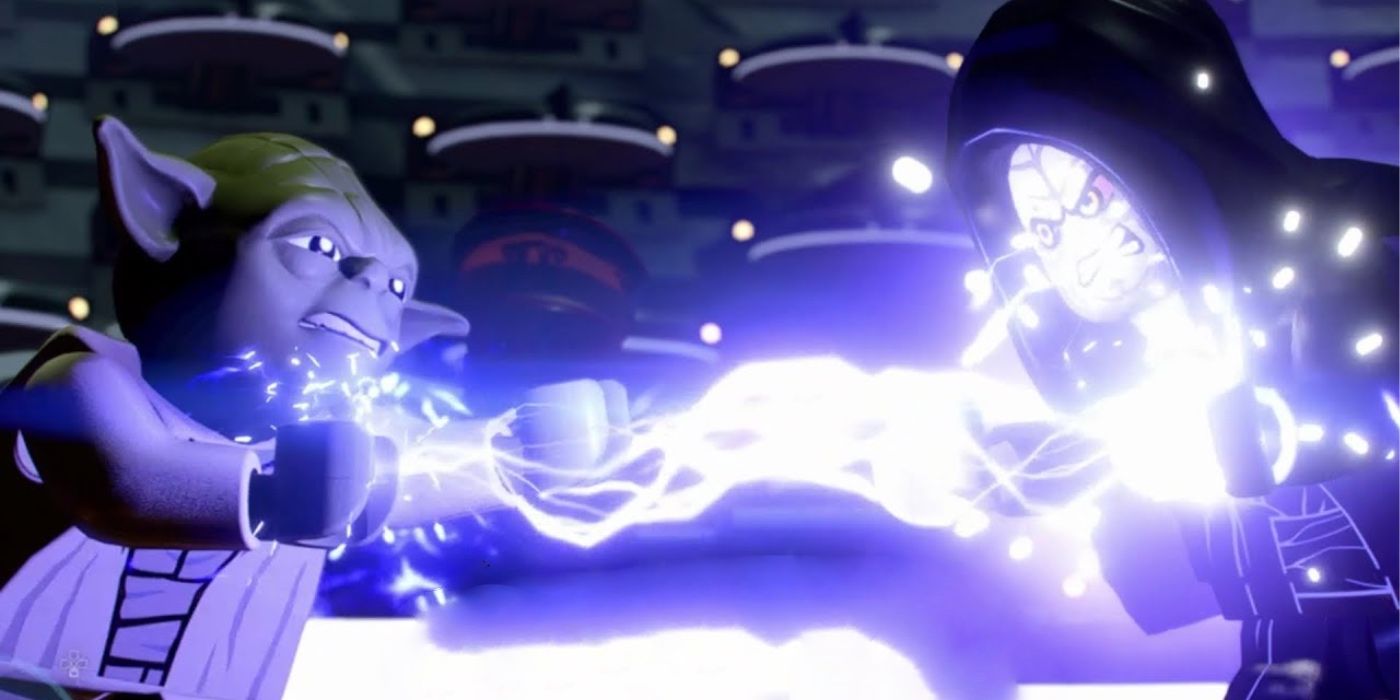 Yoda vs Palpatine LEGO Senate Skywalker Saga