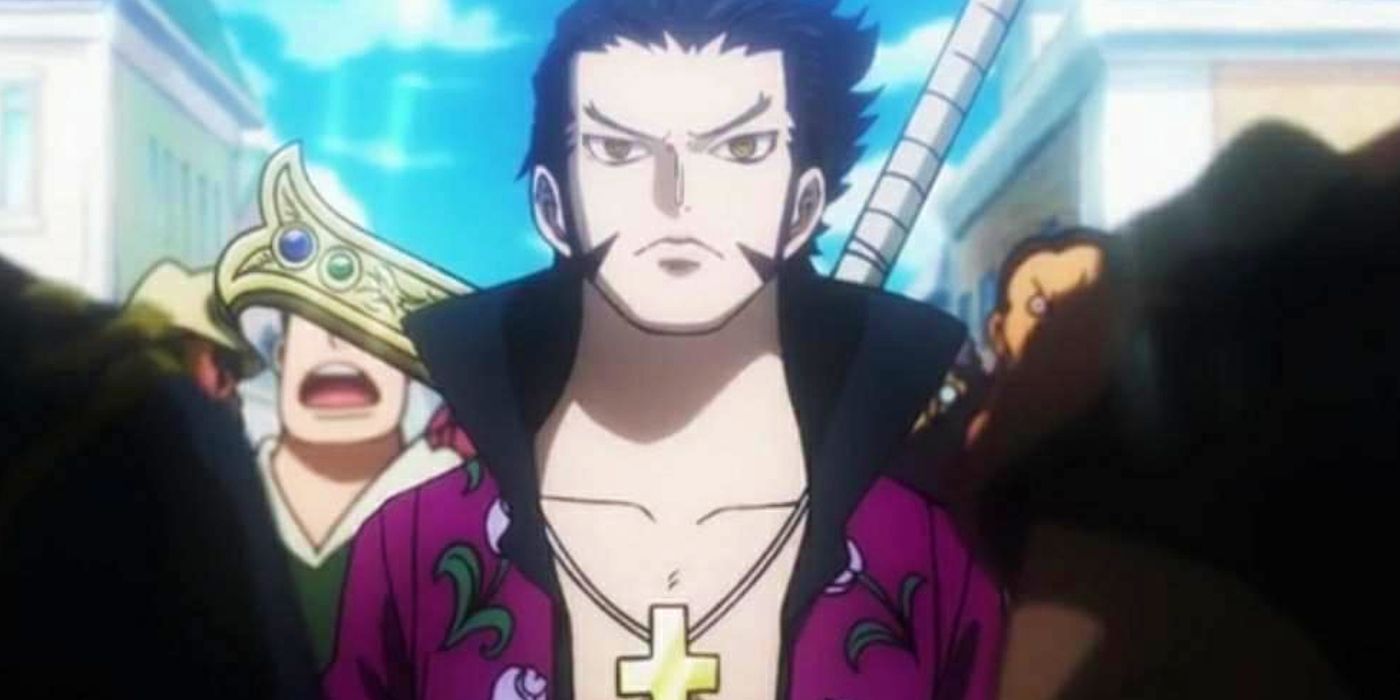 Young Mihawk in One Piece