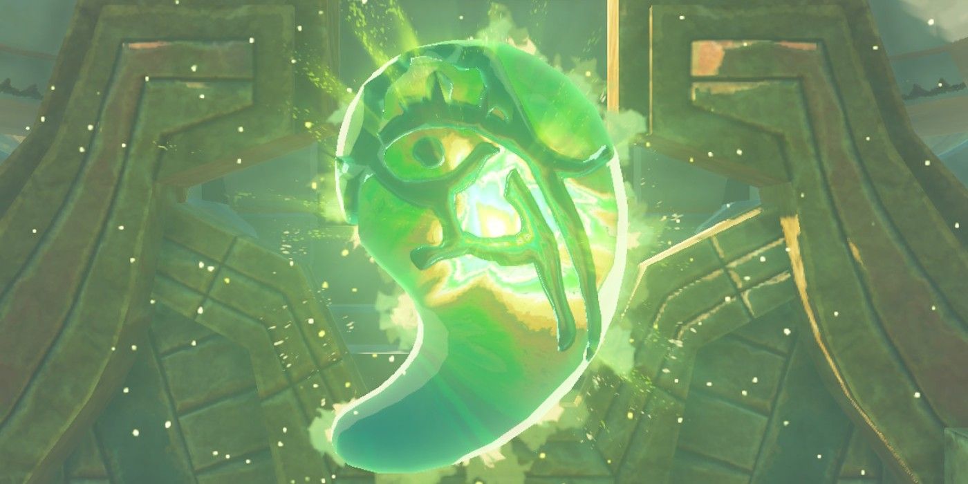 The Zonai Secret Stone of the Wind Sage, as seen in the Legend of Zelda: Tears of the Kingdom.