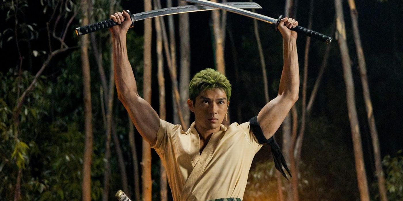 Mackenyu as Roronoa Zoro in Netflix's One Piece live-action show