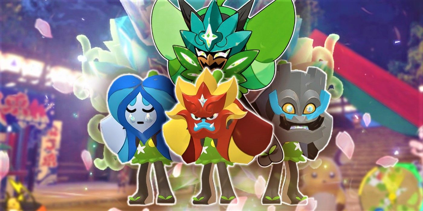 Official Artwork of the new Pokemon in The Teal Mask : r/pokemon