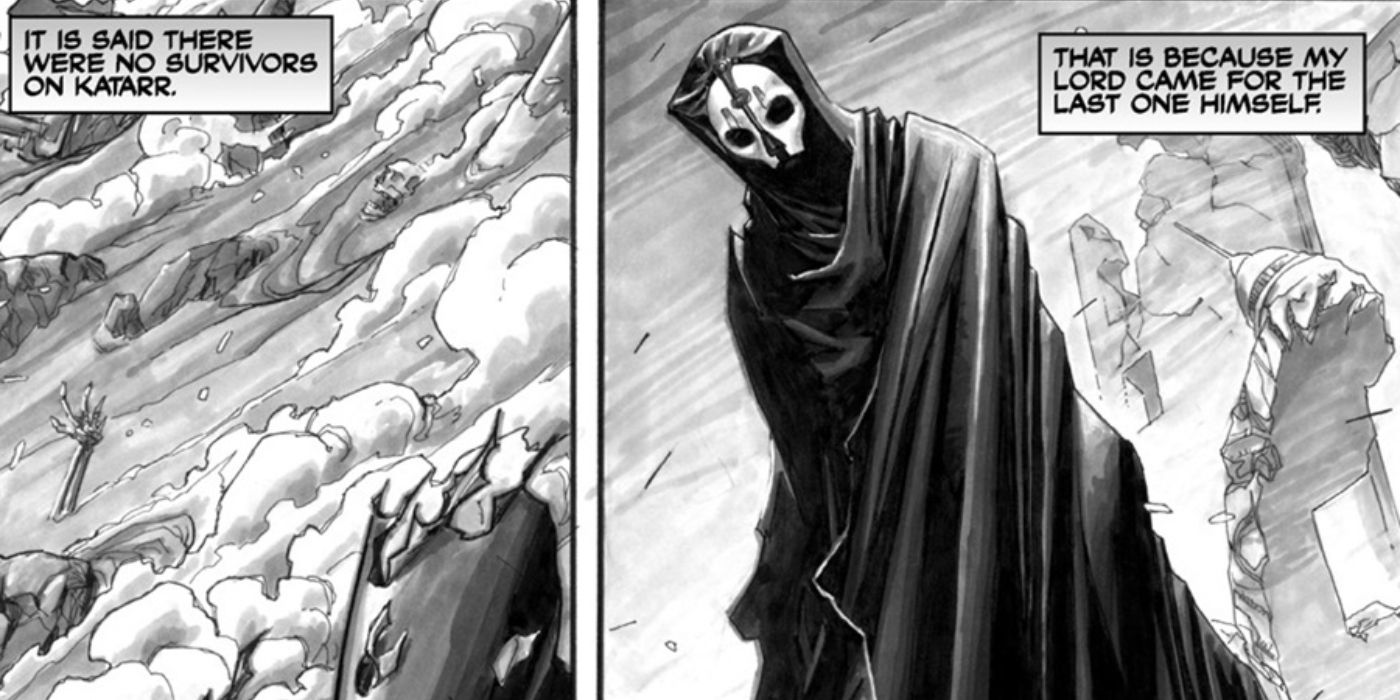 The horrors of Darth Nihilus.