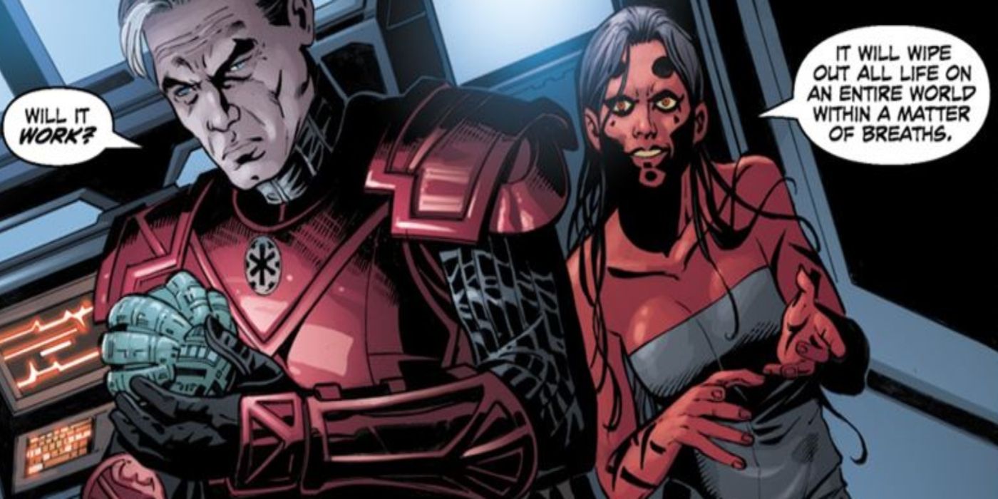 Star Wars explaining the Omega Red.