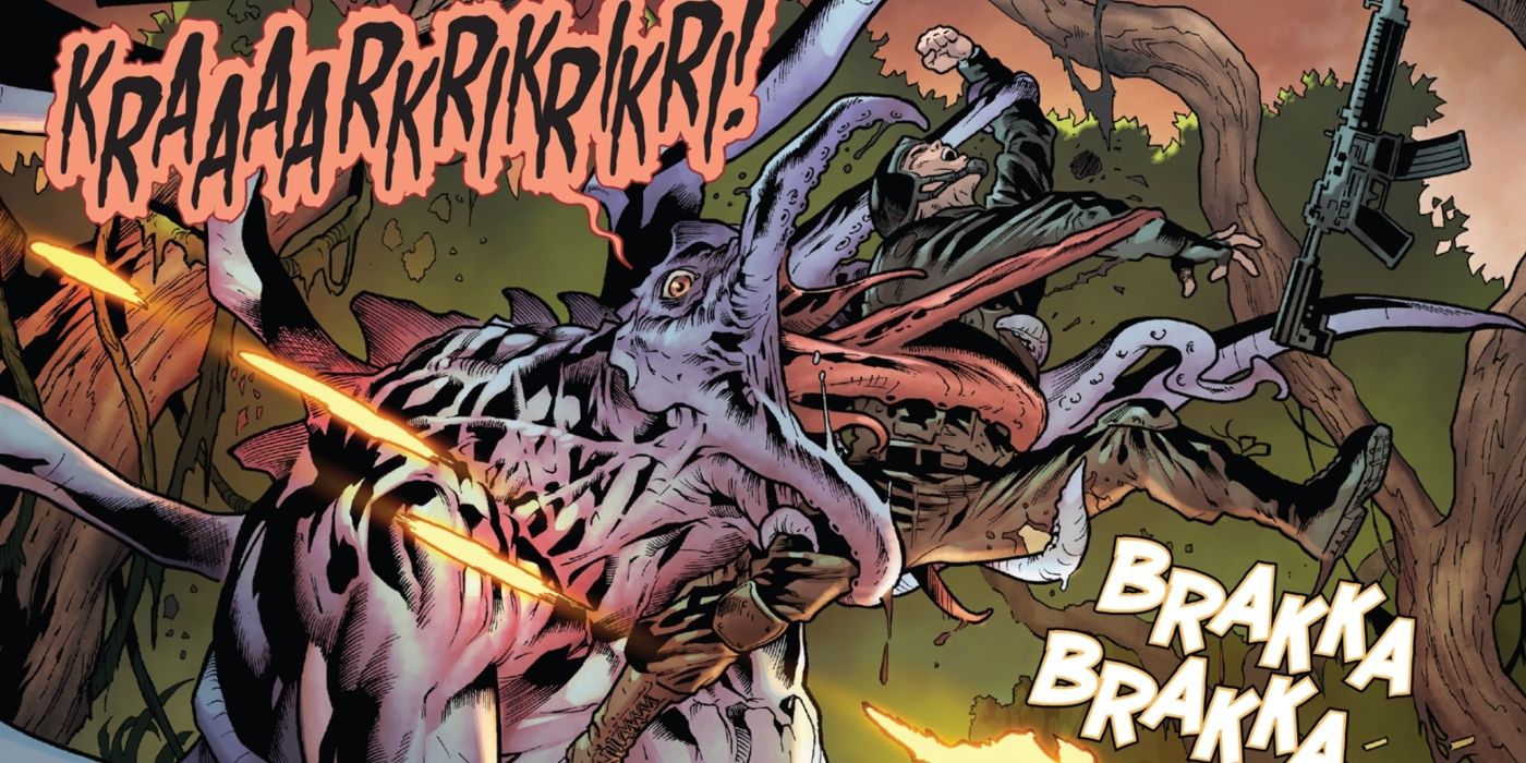 Predator&rsquo;s Squid-like Quadruped.