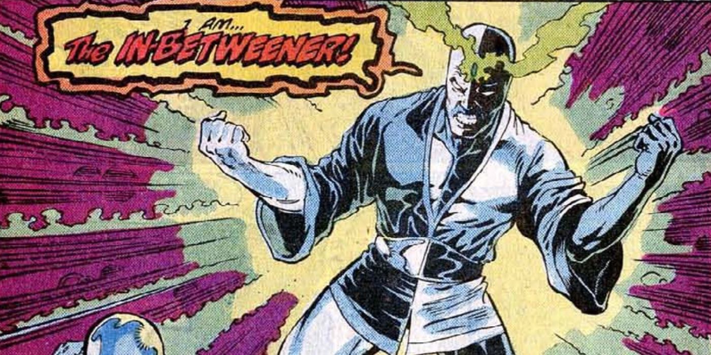 In-Betweener wielding an Infinity Stone.
