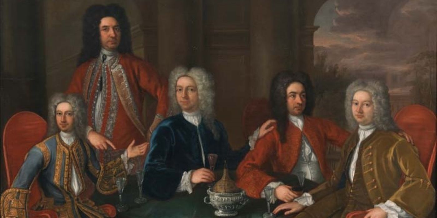 18th Century Hellfire Club Painting