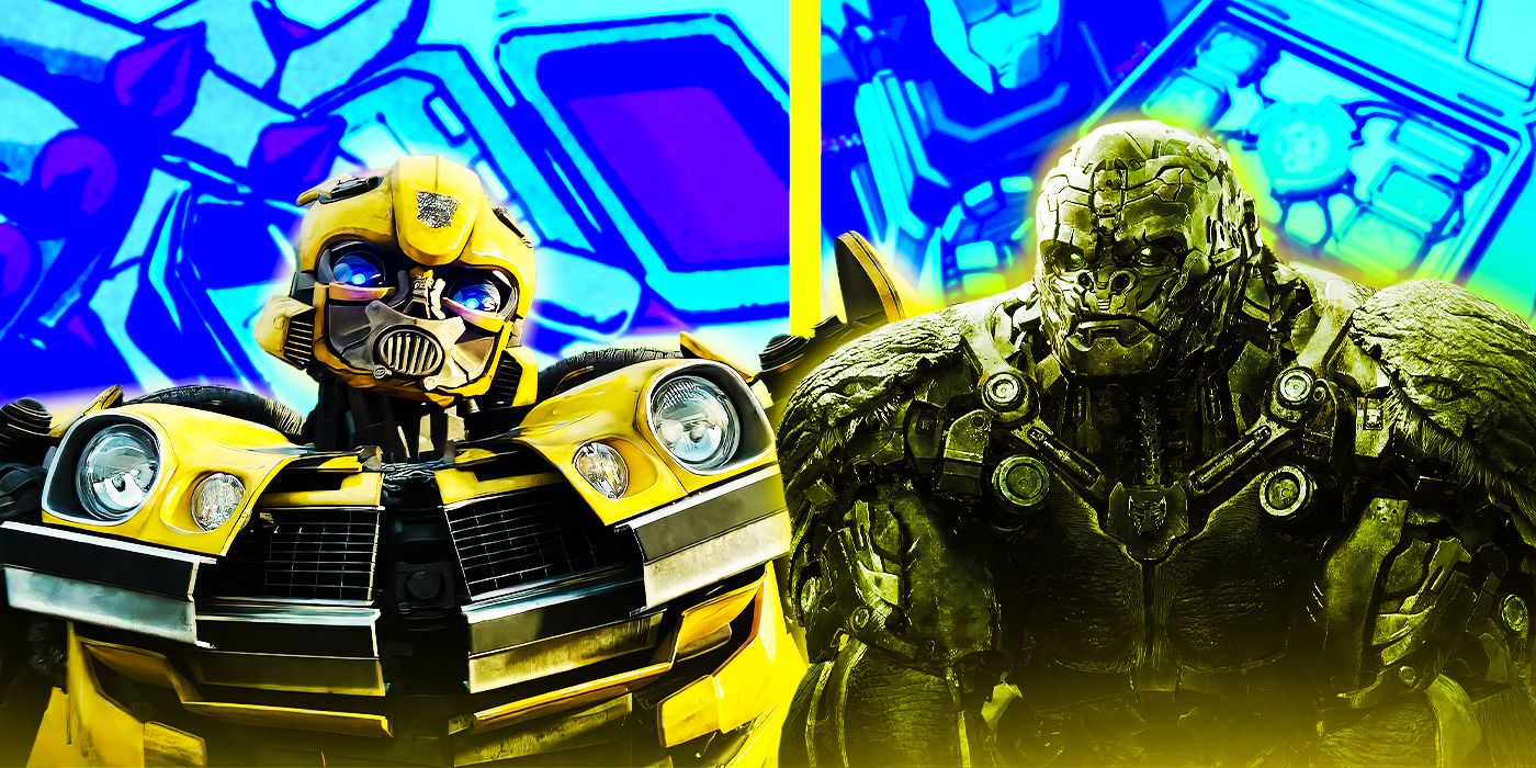 Bumblebee and Optimus Primal from Transformers live-action franchise