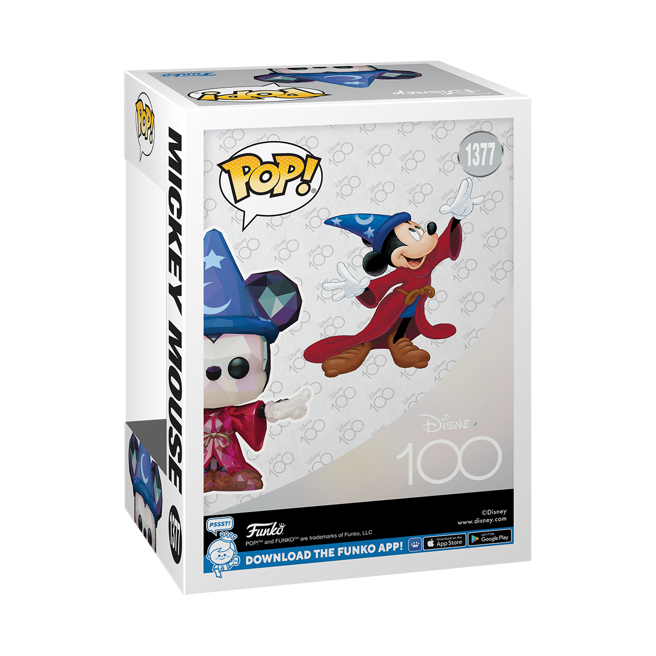 Funko Disney 100周年 ソーサラーズ・アプレンティス・ミッキー Funko Disney 100周年 ソーサラーズ・アプレンティス・ミッキー