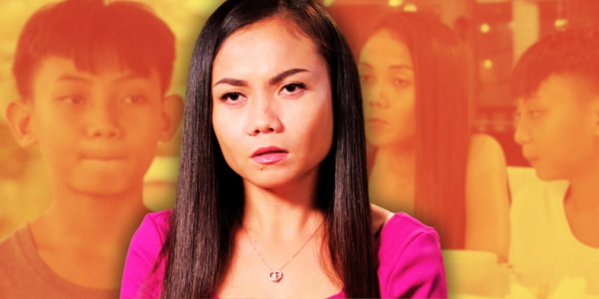 Montage of 90 Day Fiancé’s Sheila and Jhonreil