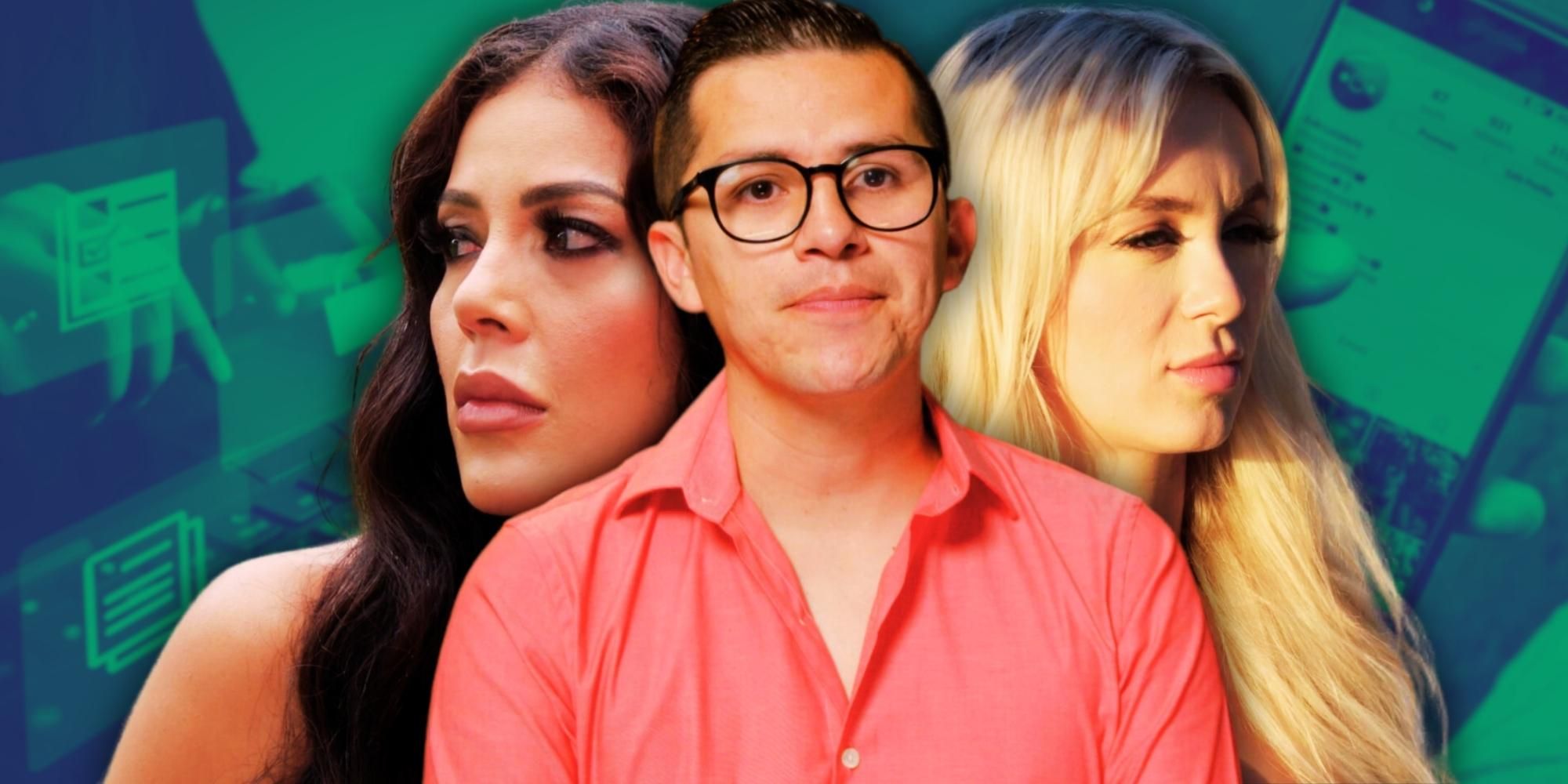 90 Day Fiance&rsquo;s Jasmine Pineda, Armando Rubio &amp; Yara Zaya looking serious