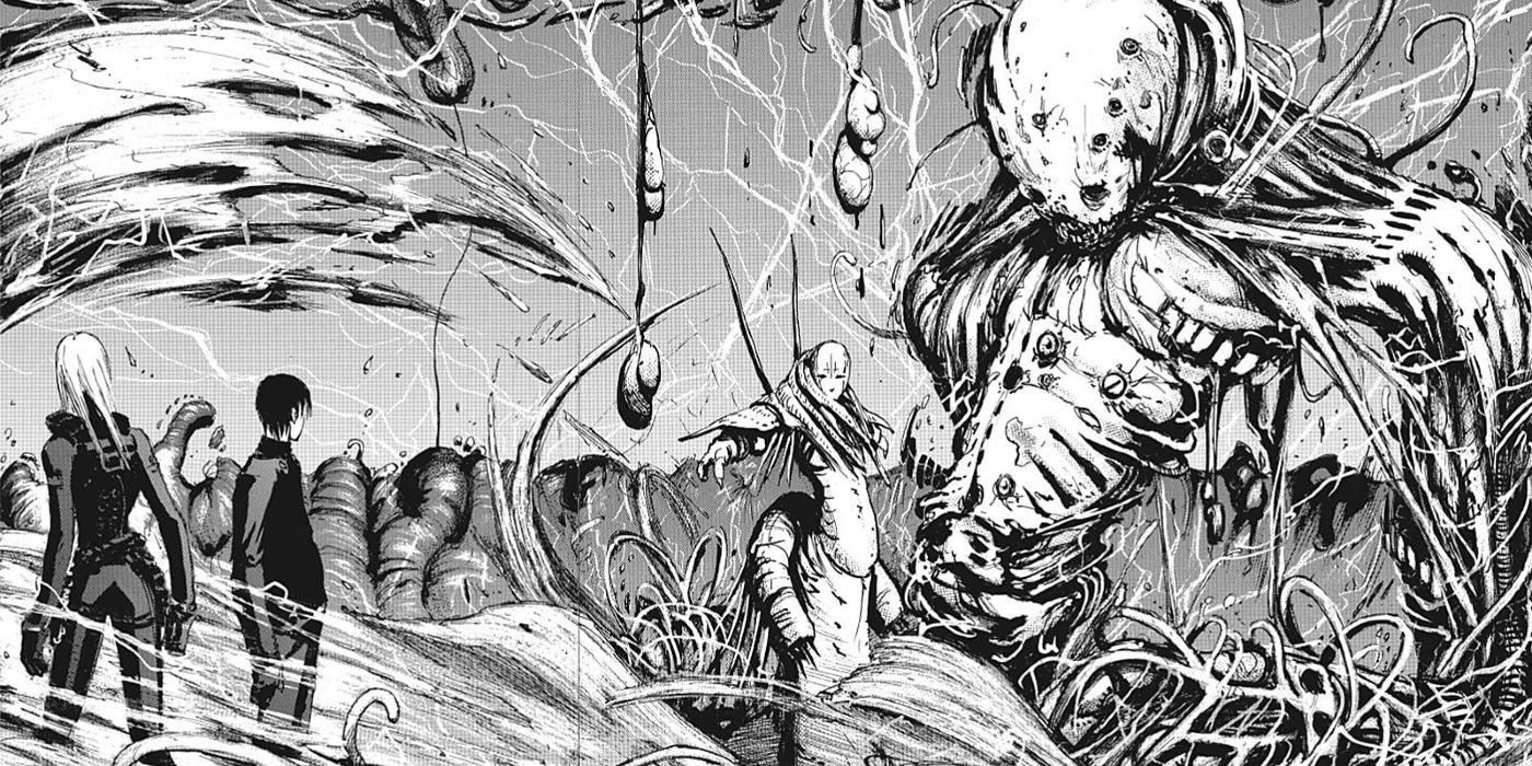 A panel from the Blame! manga