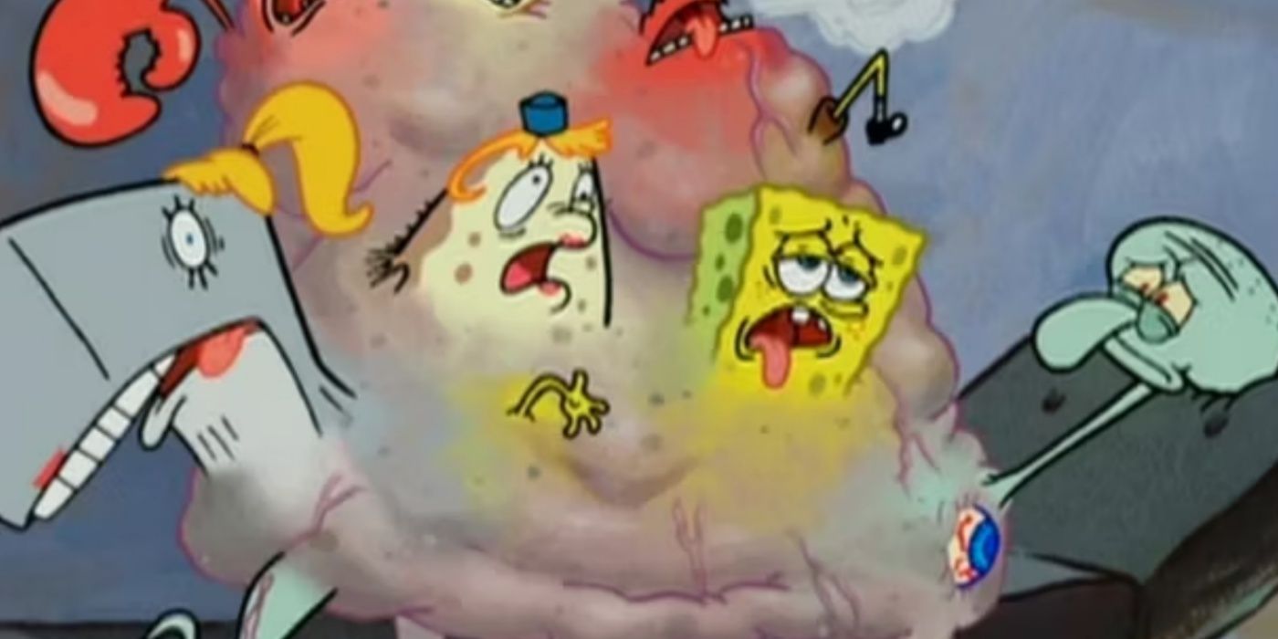 A still from the episode Squidbob Squarepants in SpongeBob Squarepants