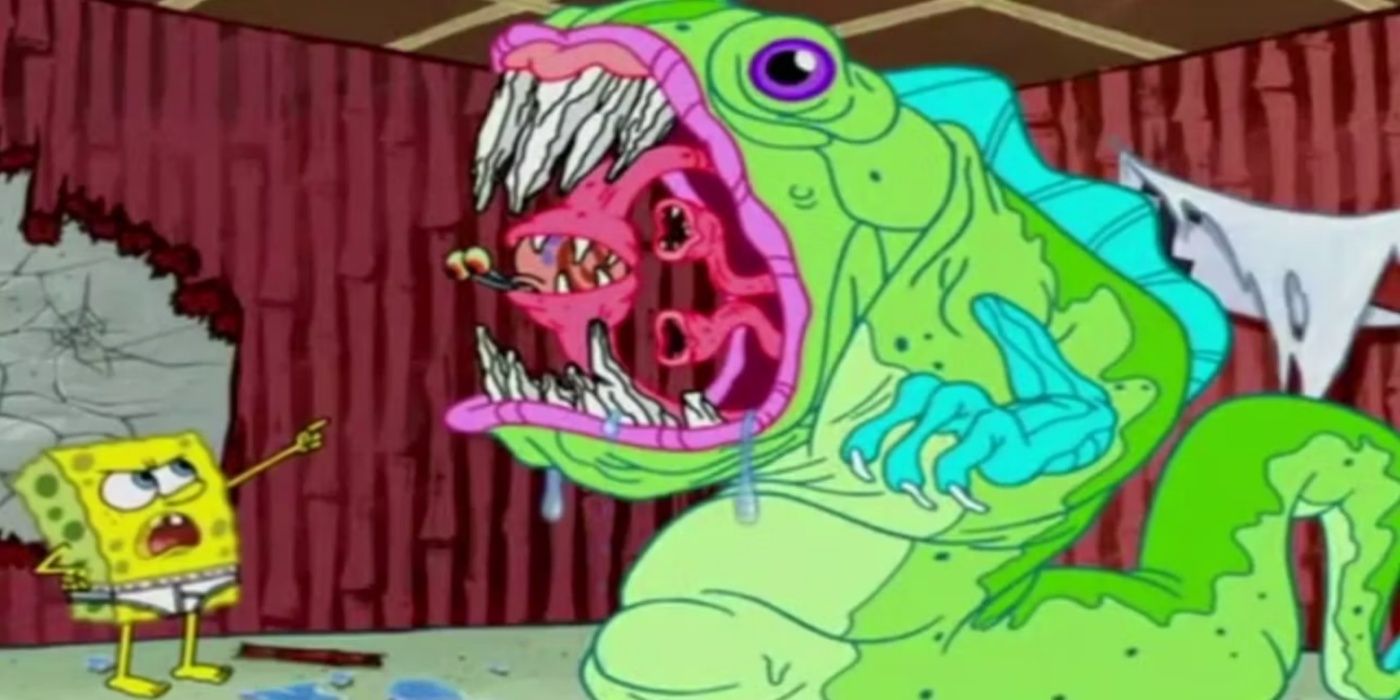 A still from the Spongebob Squarepants episode A Pal For Gary