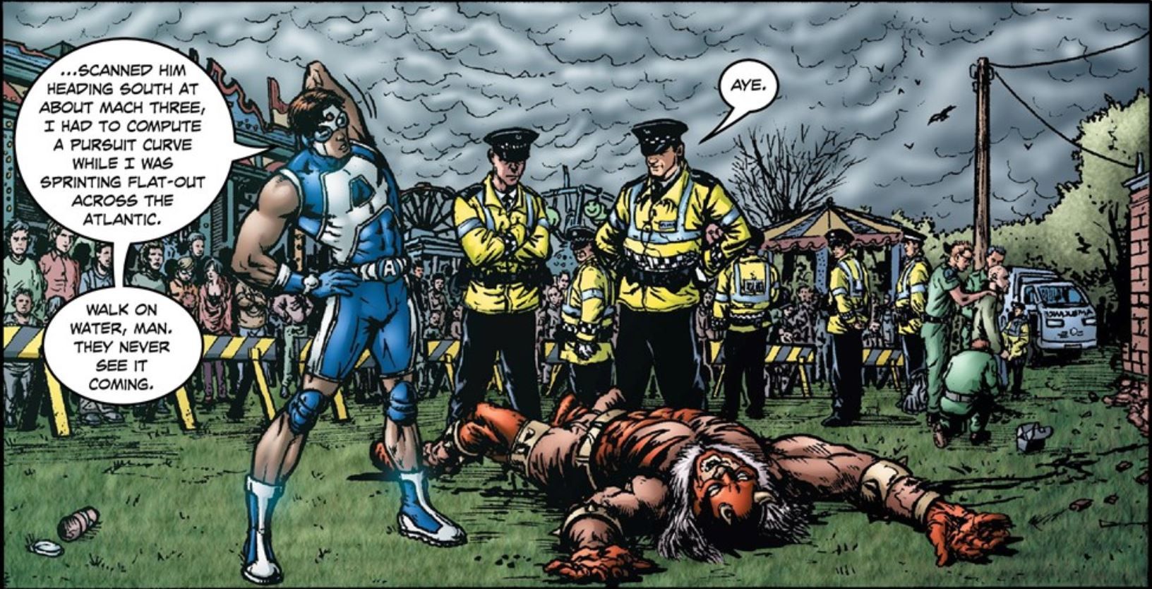 A-Train Reveals True Speed