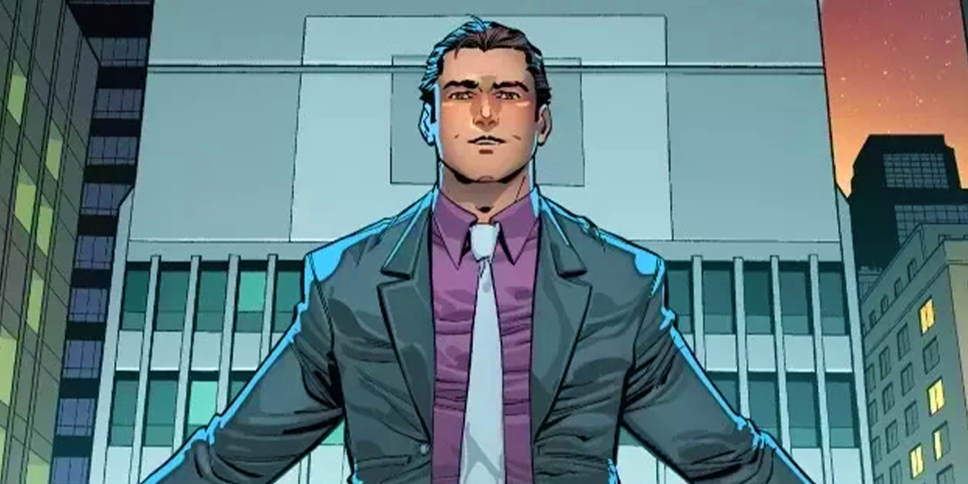 Adult Peter Parker running Parker Industries in Marvel Comics