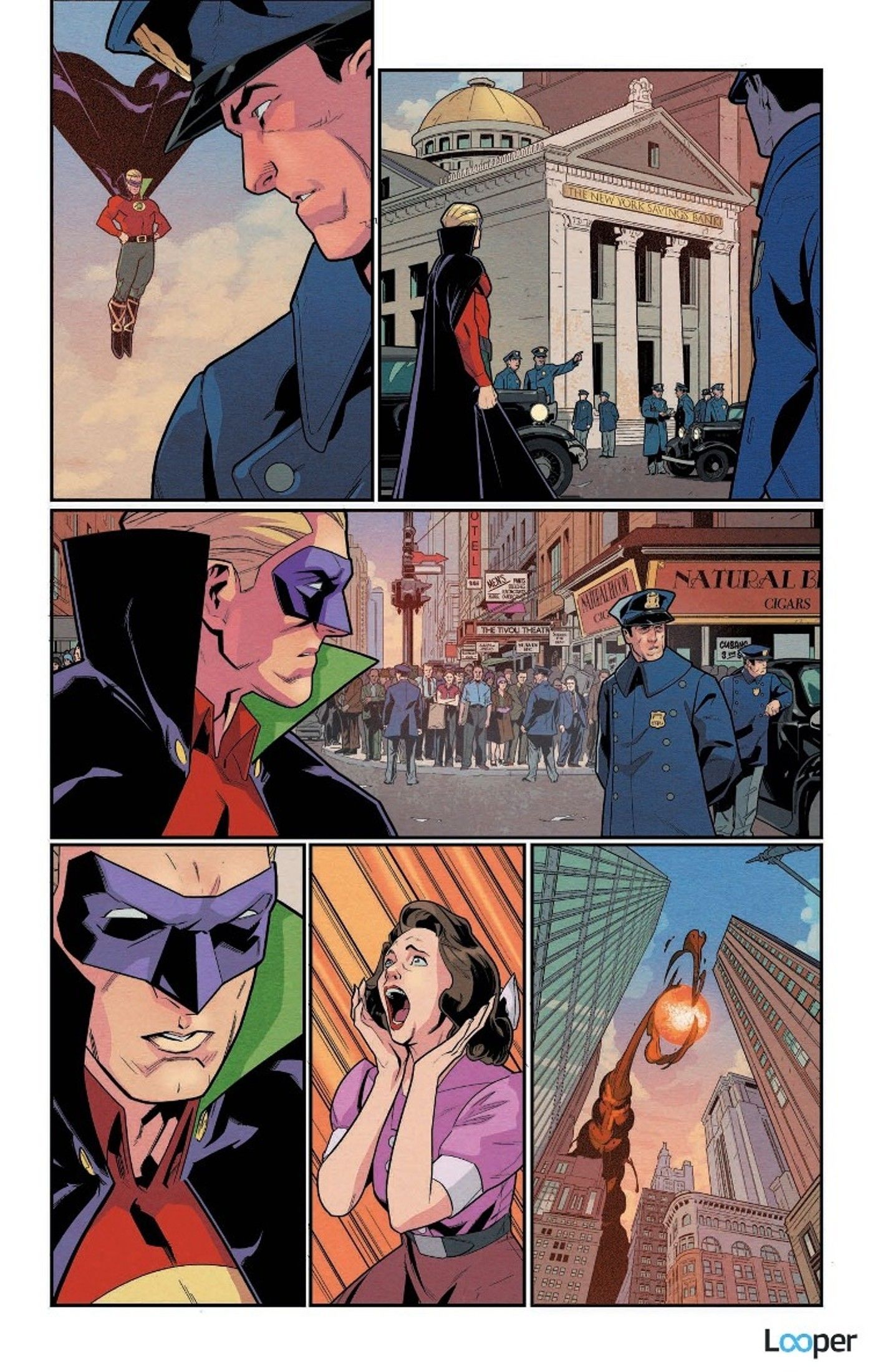 Alan Scott The Green Lantern #1 preview pages
