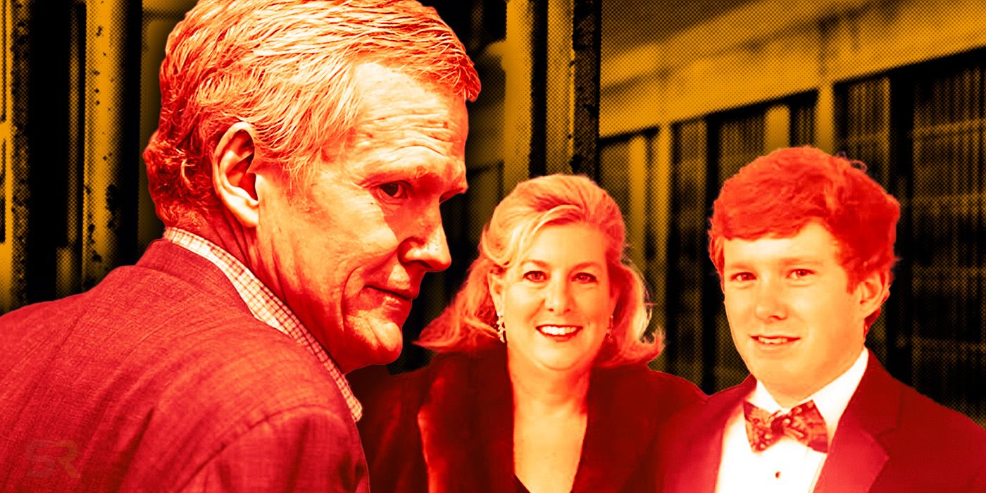 Alex, Maggie, and Paul Murdaugh in Murdaugh Murders on Netflix.