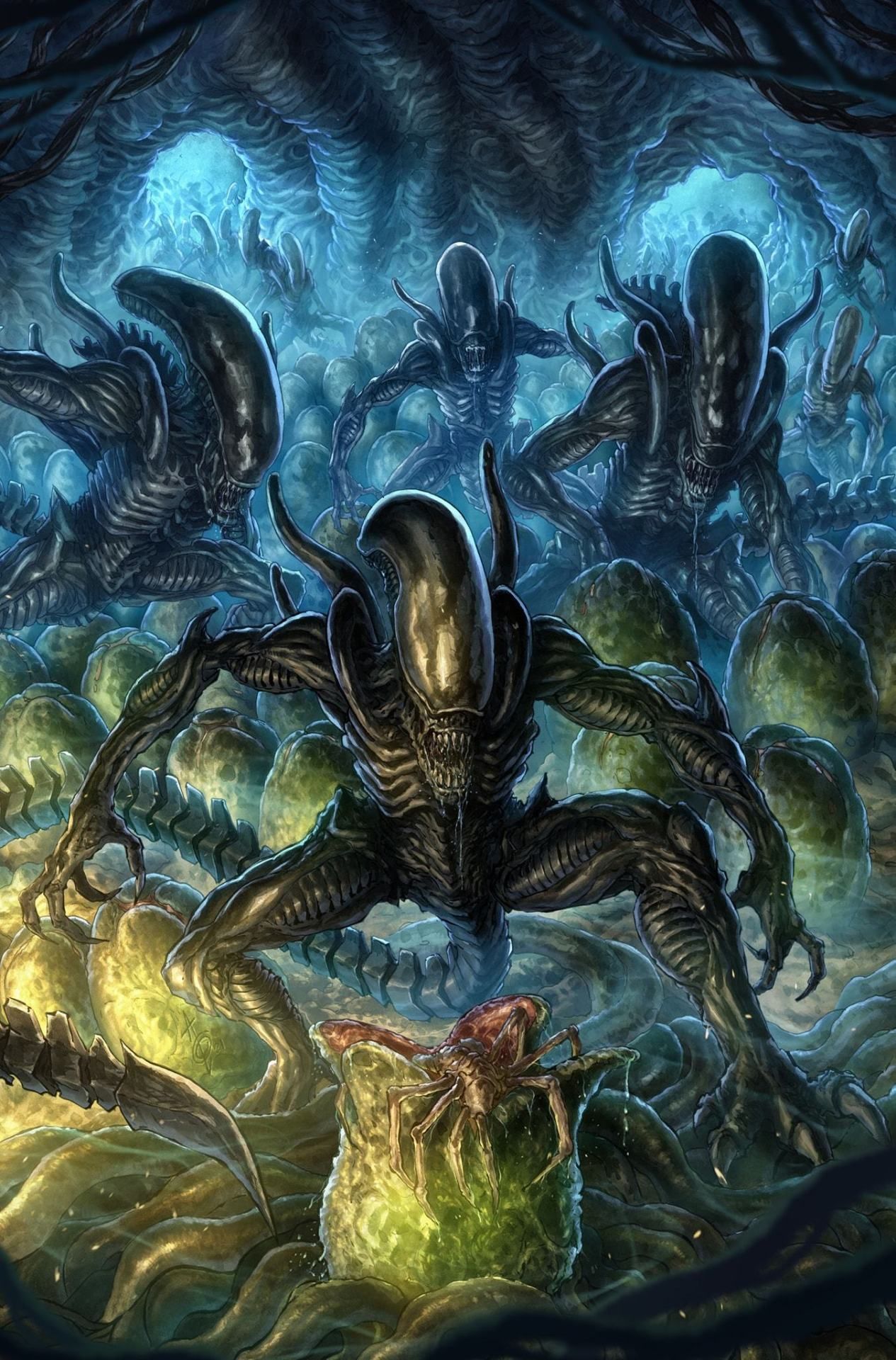 alien comic cover