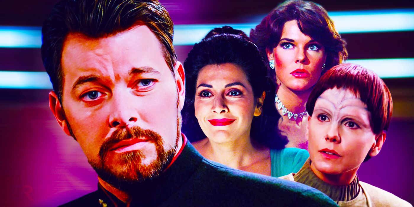 Every Riker Love Interest In Star Trek: TNG (Including Troi)