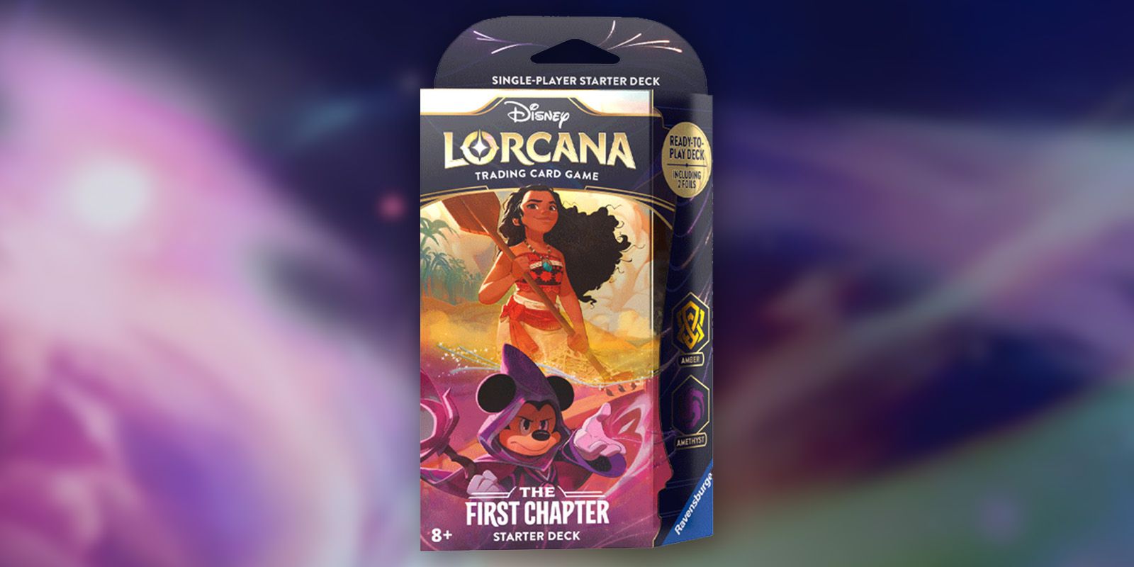 Disney Lorcana The First Chapter Deck Builder Box Captain Hook - In Hand