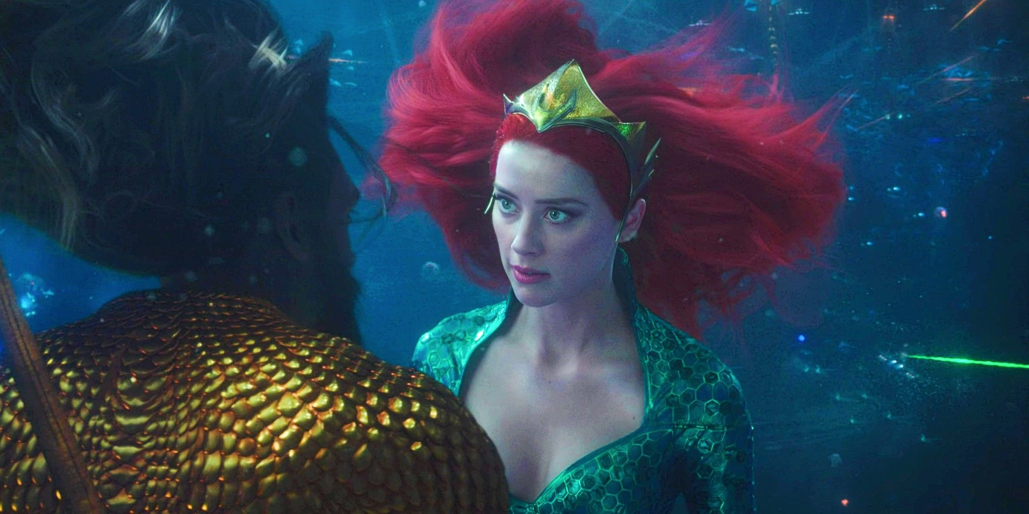 Amber Heard as Mera in Aquaman