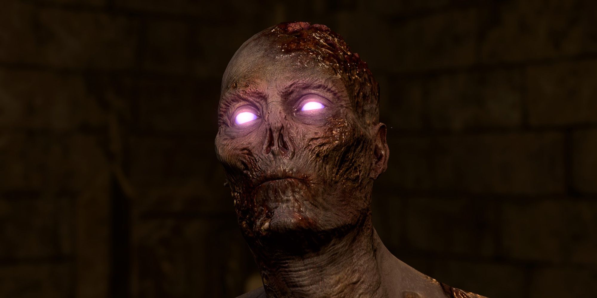 The sentient amulet&rsquo;s spirit possessing a corpse in Baldur&rsquo;s Gate 3.