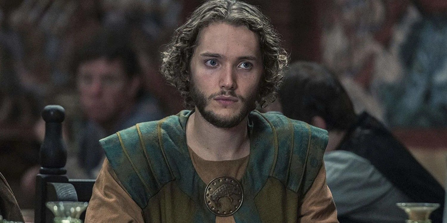 An image of Aethelred looking serious in The Last Kingdom