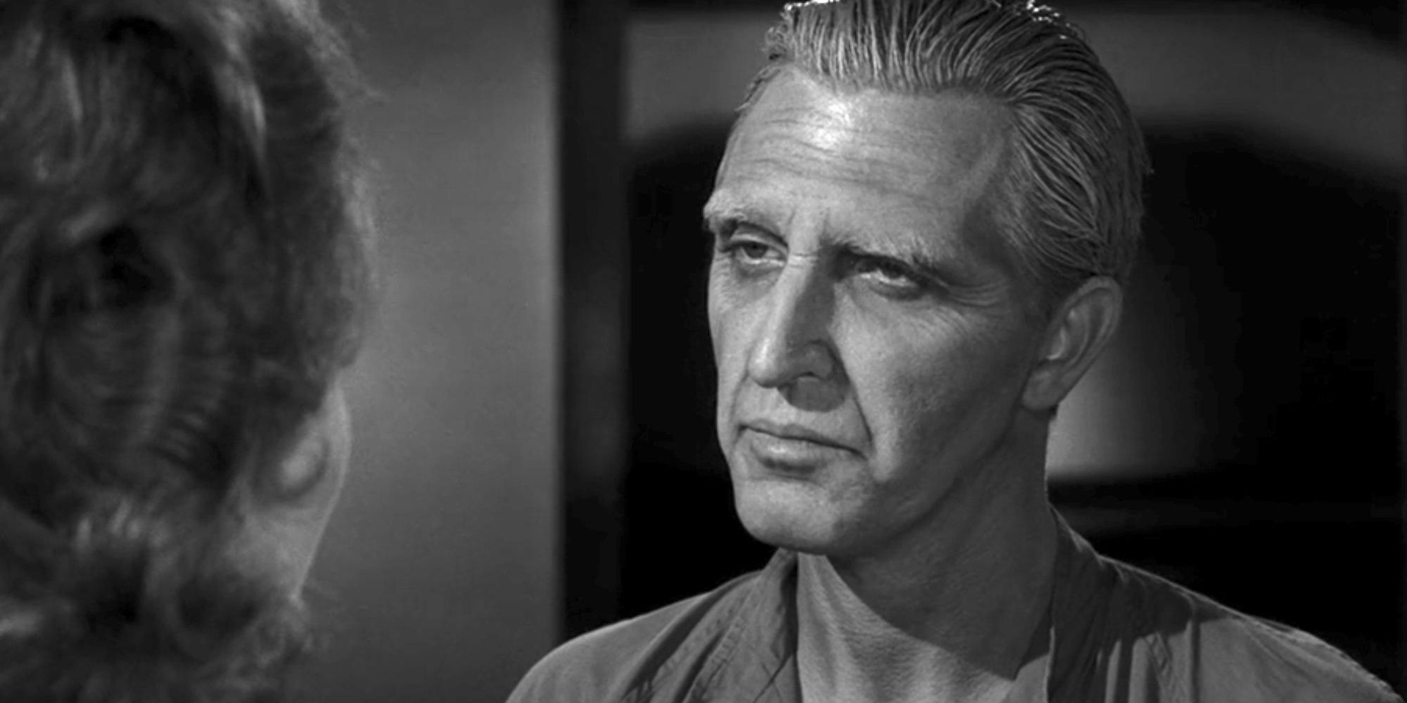 An older Douglas returns to Sandra in The Twilight Zone