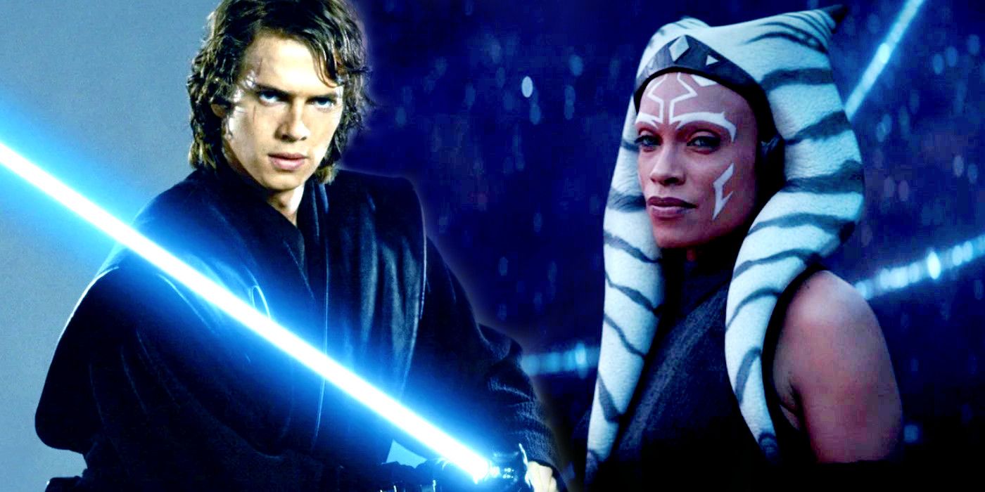 Anakin Skywalker and Ahsoka Tano in live-action Star Wars 