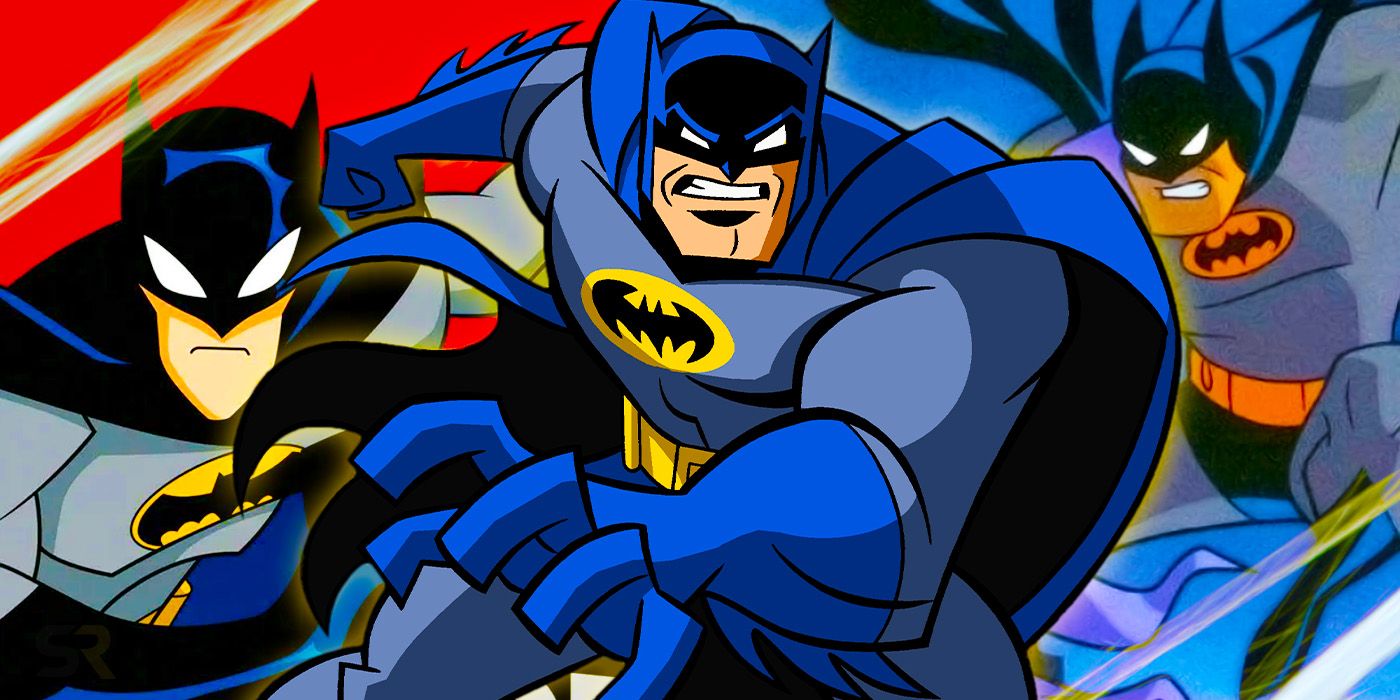 The Batman, The Brave and the Bold, and Batman the animated series