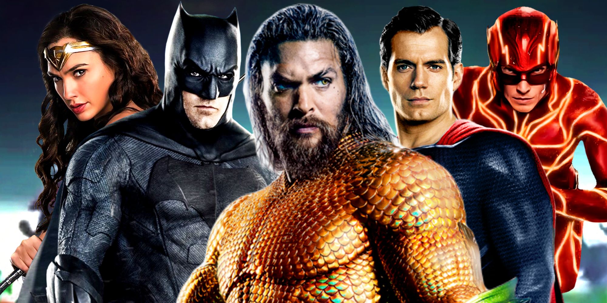 Aquaman and the Justice League in the DCEU