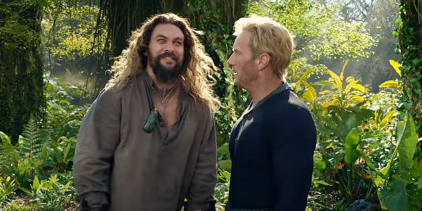 Aquaman and Orm in Aquaman and the Lost Kingdom
