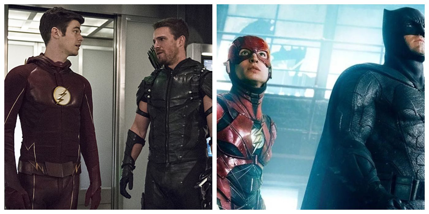 Arrow and Flash, Flash and Batman