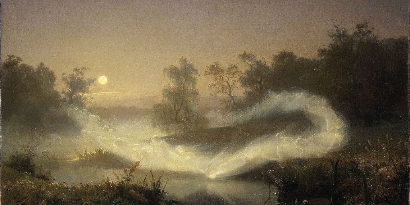 August Malmström  Dancing Fairies