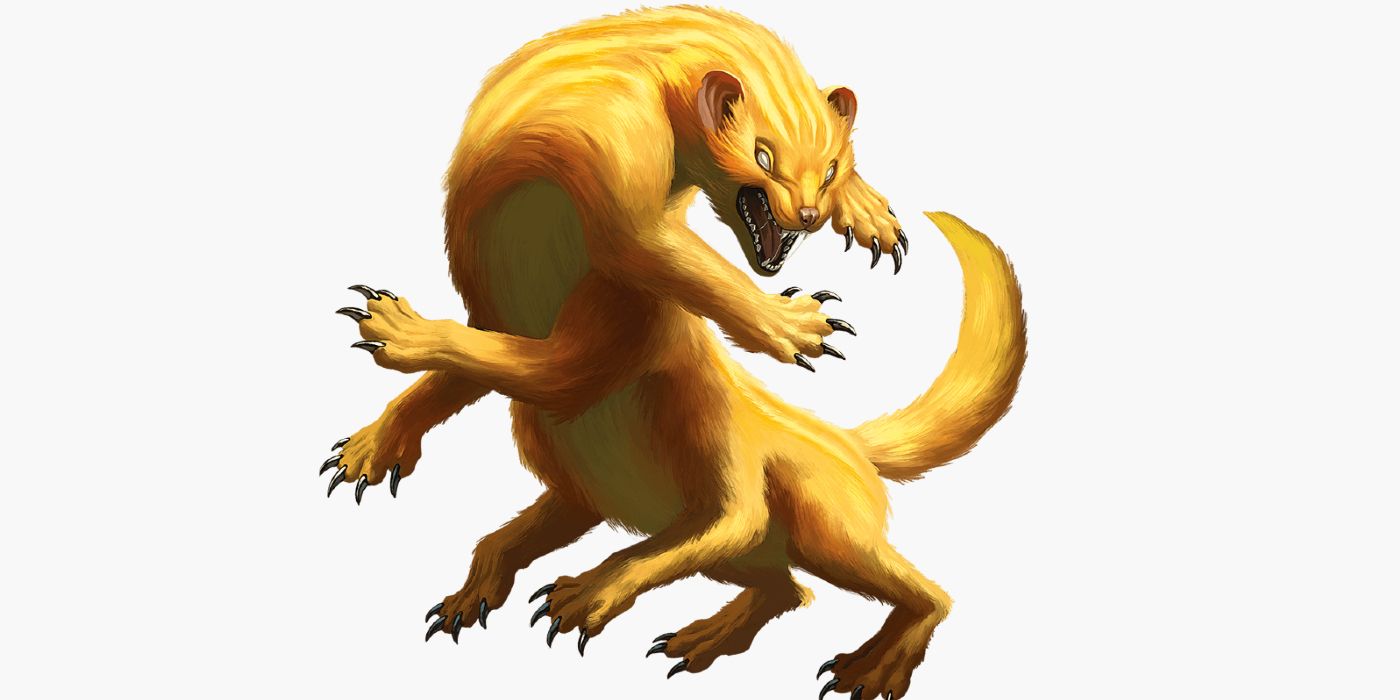 This image shows the Aurumvorax from D&amp;D&rsquo;s fifth edition.