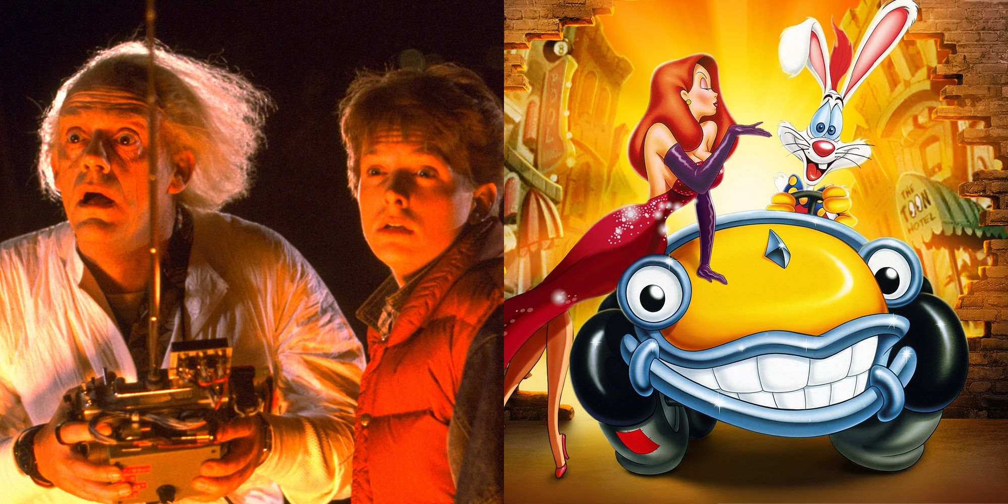 Back to the Future and Who Framed Roger Rabbit
