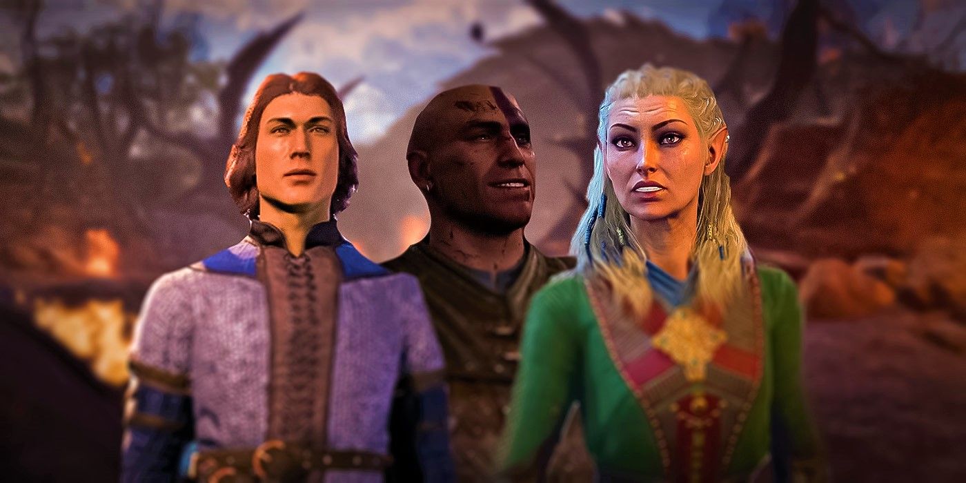 Baldur's Gate 3 Non-Origin Companions Zenith, Minsc and Jaheira