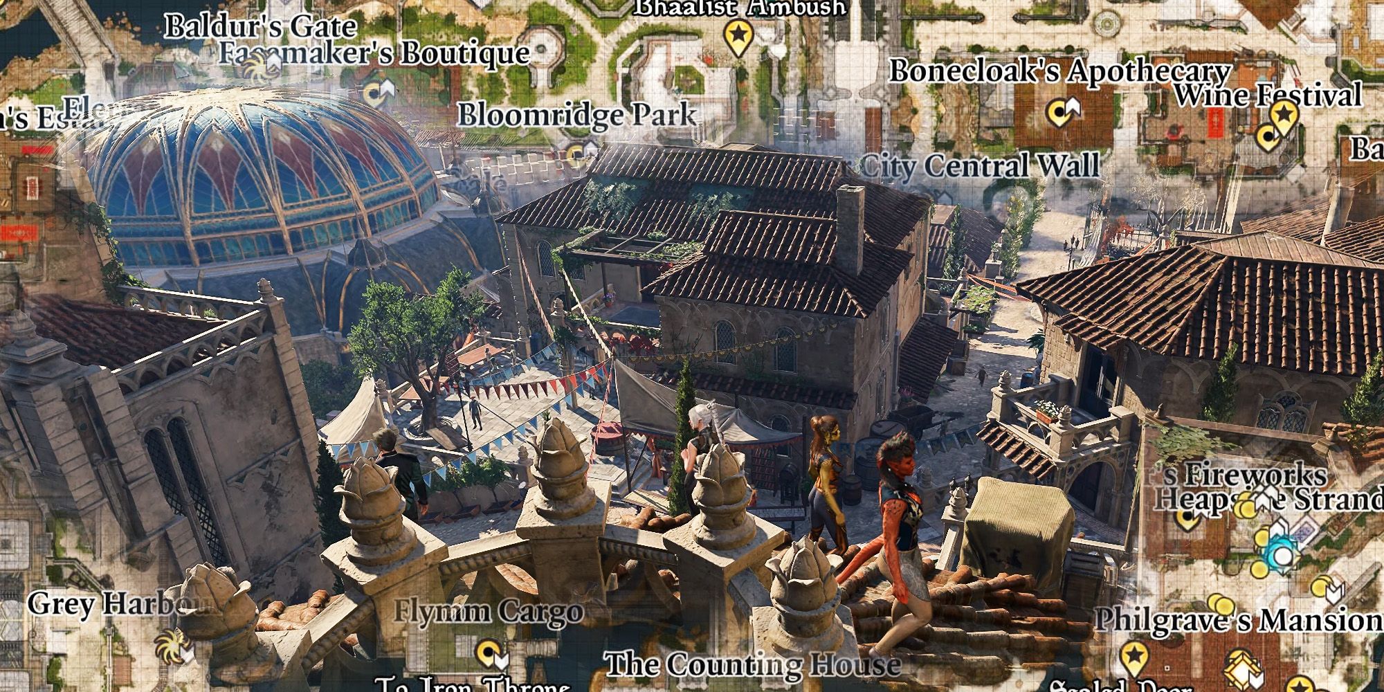 Baldur's Gate 3: How to Find Lower City
